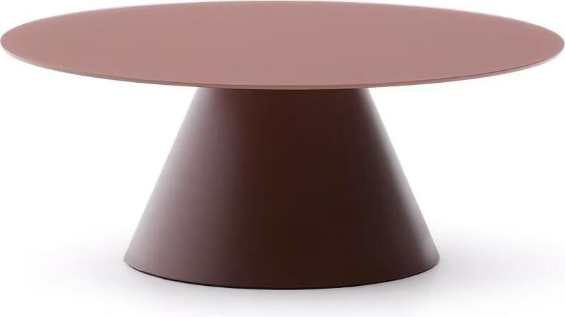 Kave Home Ronde Salontafel Wilshire 80cm Terracotta