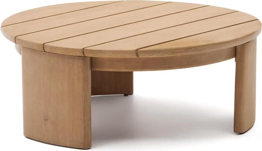 Kave Home Salontafel Xoriguer van FSC 100% massief eucalyptushout