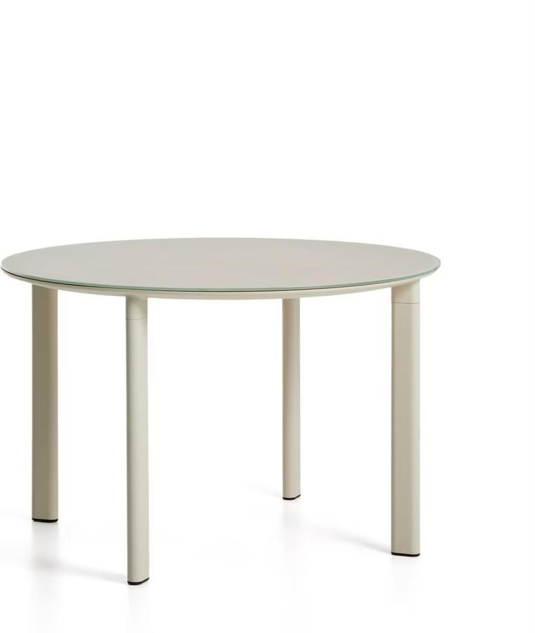 Kave Home Ronde Tuintafel Erice 120cm Ecru