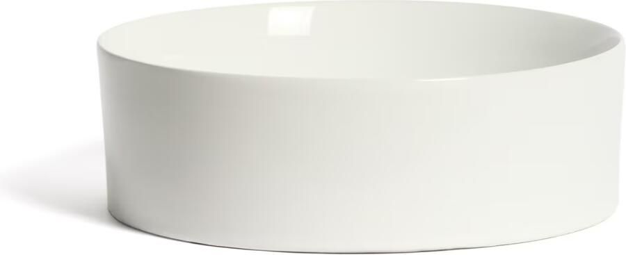 Kave Home Ronde Waskom Ovara Keramiek 36cm Wit