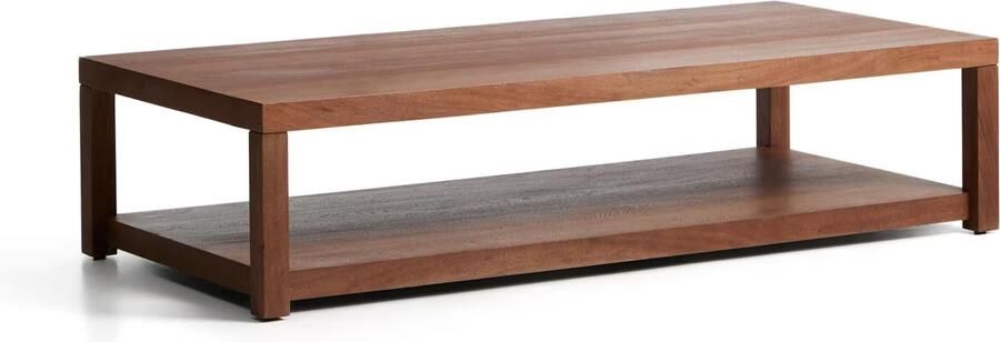 Kave Home Salontafel Norani Acaciahout 150 x 70cm Bruin