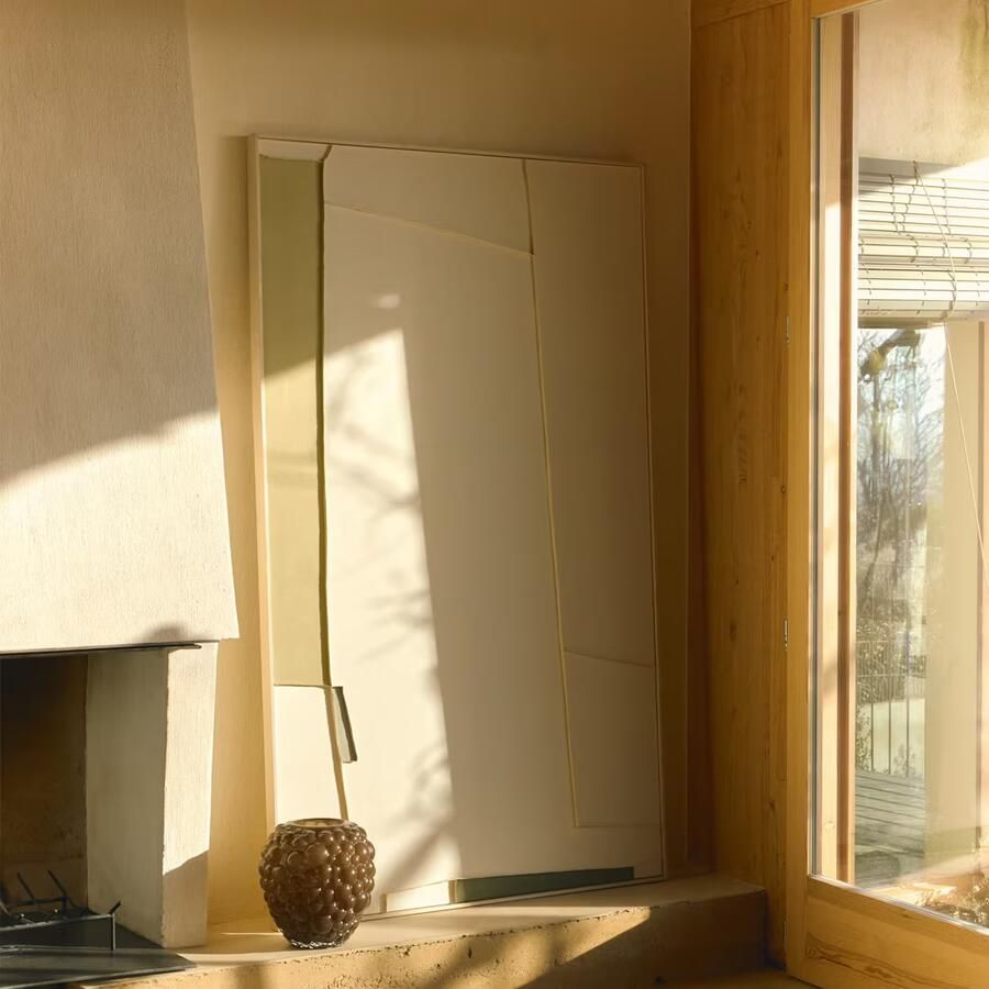 Kave Home Schilderij Deravia 200 x 120cm Beige