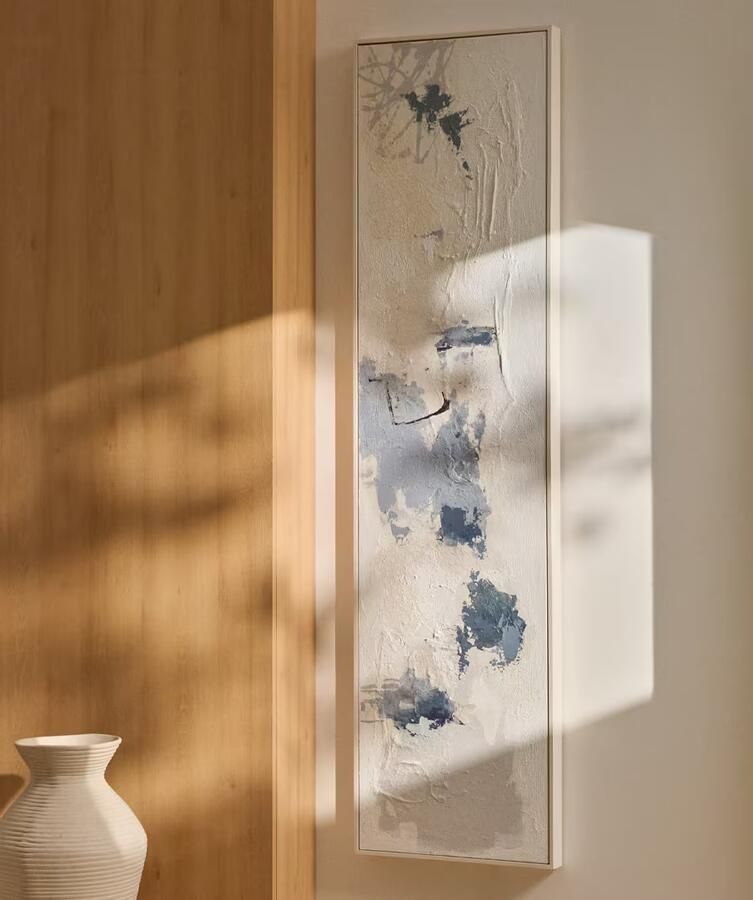 Kave Home Schilderij Erale 182 x 47cm Blauw
