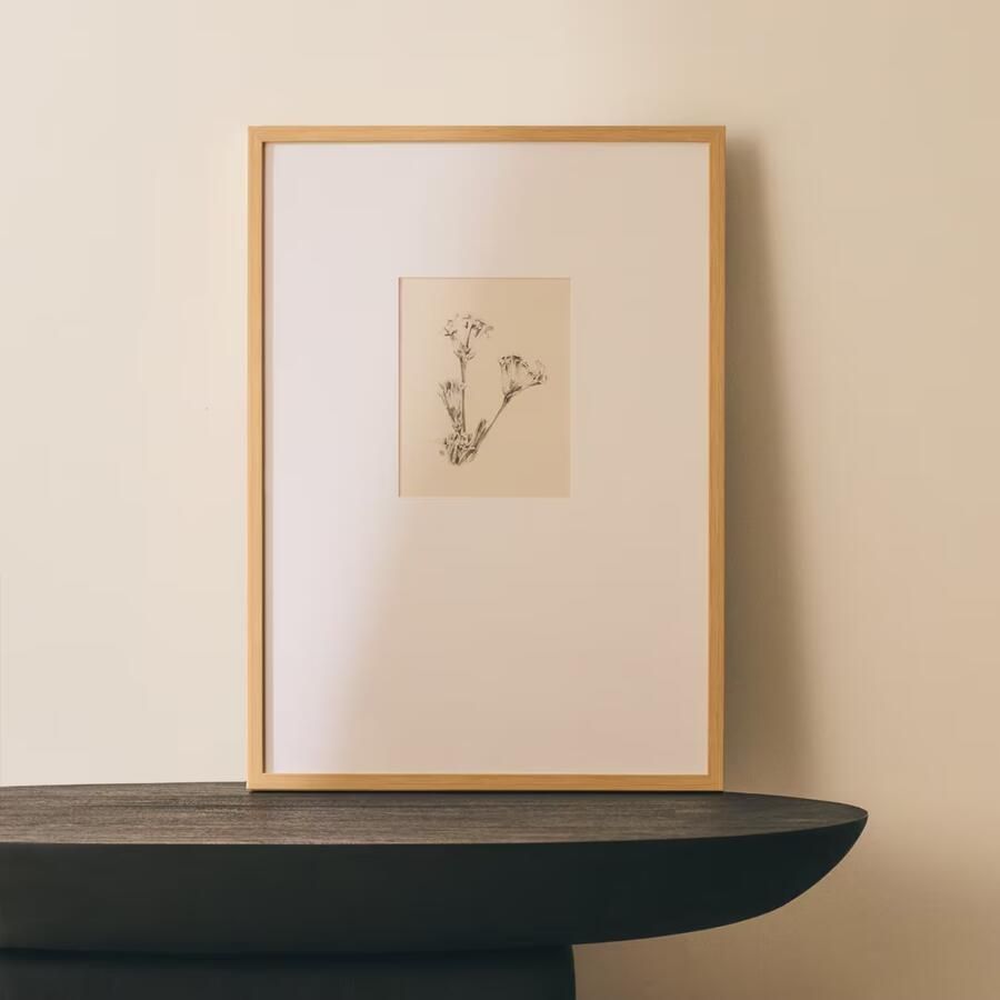 Kave Home Schilderij Lirena 50 x 70cm Beige
