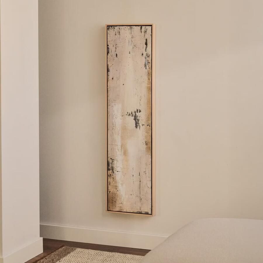 Kave Home Schilderij Selnar 122 x 32cm Grijs