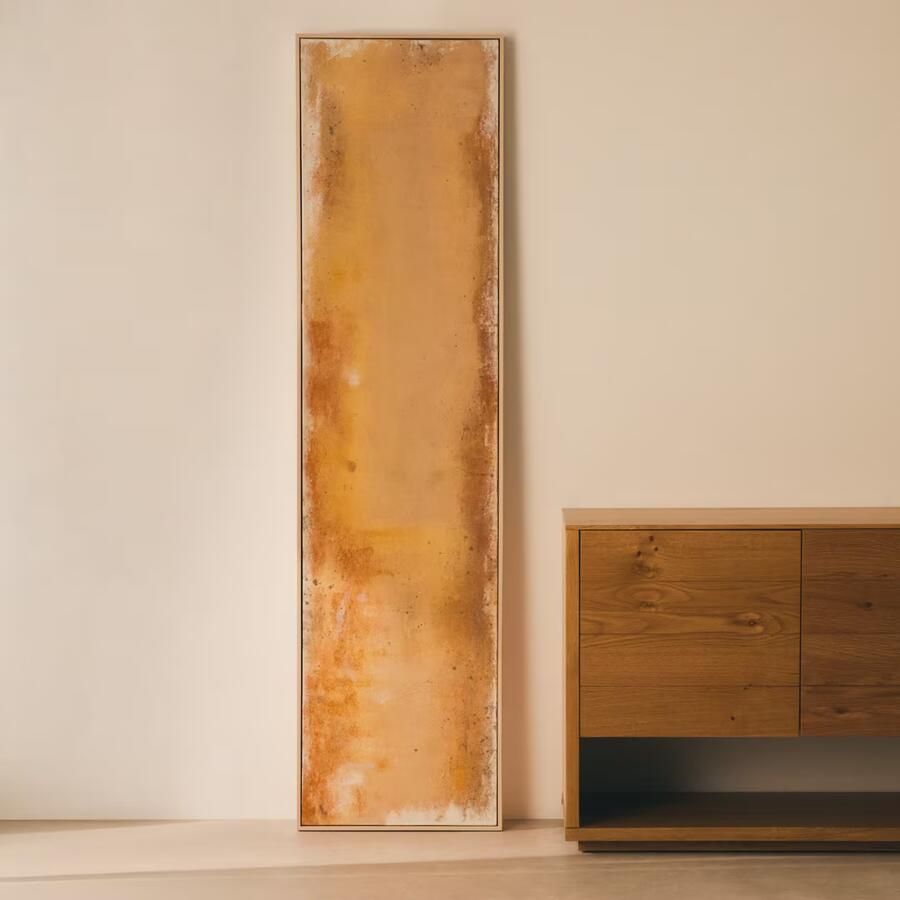 Kave Home Schilderij Selnar 182 x 47cm Geel