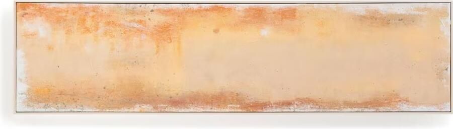 Kave Home Schilderij Selnar 182 x 47cm Geel