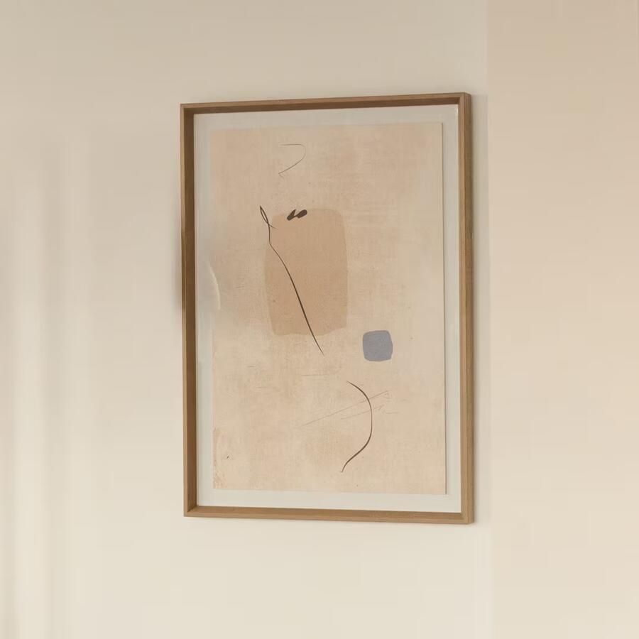 Kave Home Schilderij Sormi 70 x 50cm Meerkleurig