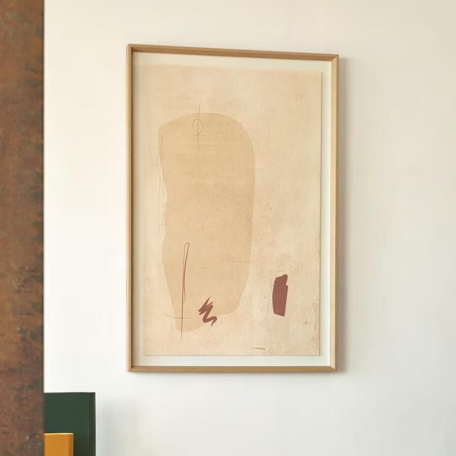 Kave Home Schilderij Sormi 90 x 60cm Meerkleurig