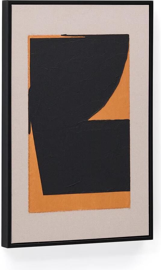 Kave Home Schilderij Zernu 65 x 42cm Oranje