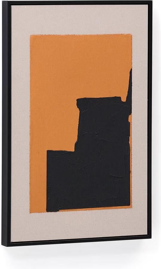 Kave Home Schilderij Zernu 65 x 42cm Oranje