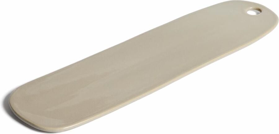 Kave Home Serveerplank Aderno Keramiek 43 x 12cm Ivoor