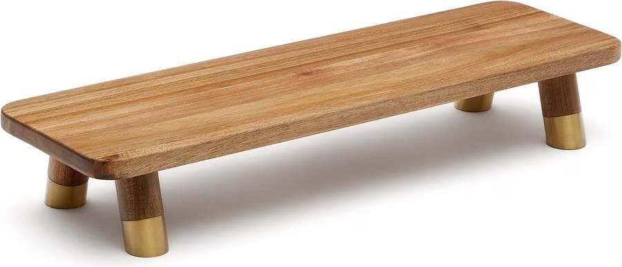 Kave Home Serveerplank Sataya Acaciahout 63 x 20cm Bruin