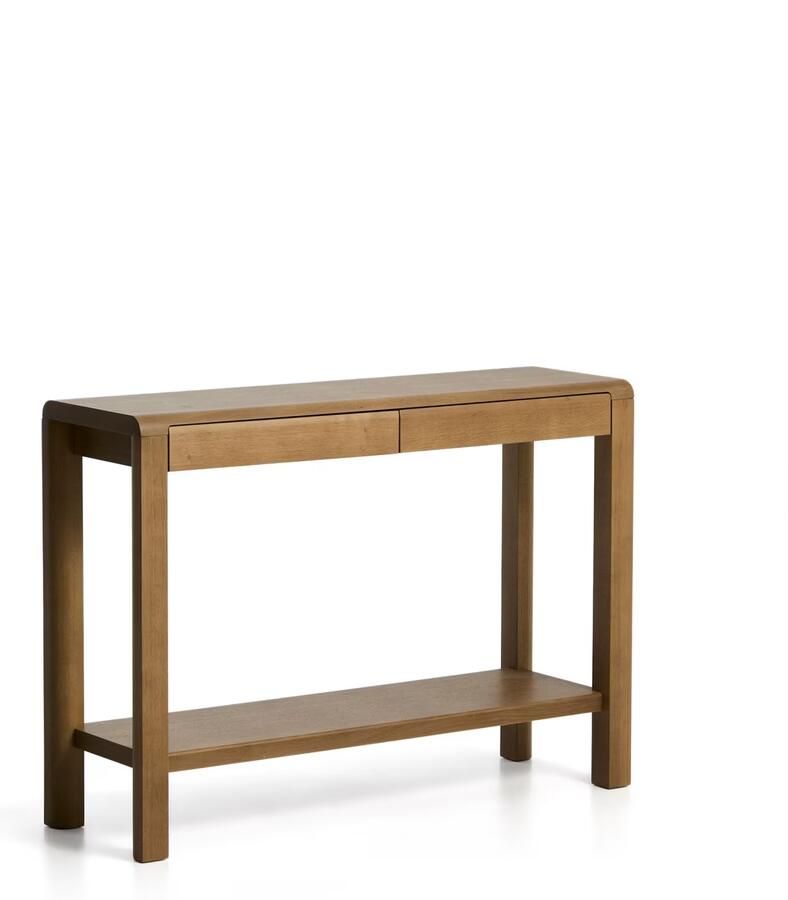 Kave Home Sidetable Arelida Eiken 112cm Bruin