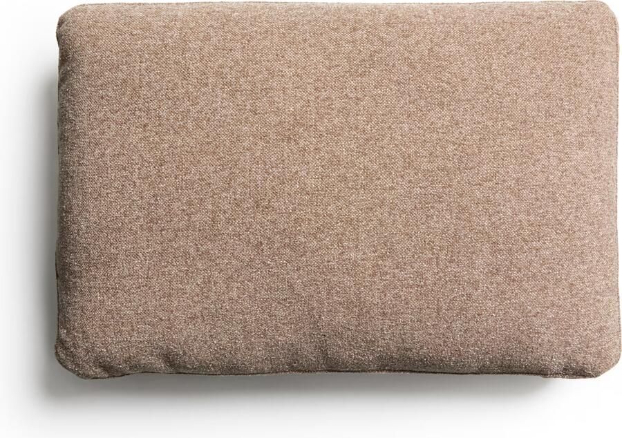 Kave Home Sierkussen Blok Chenille 40 x 60cm Bruin