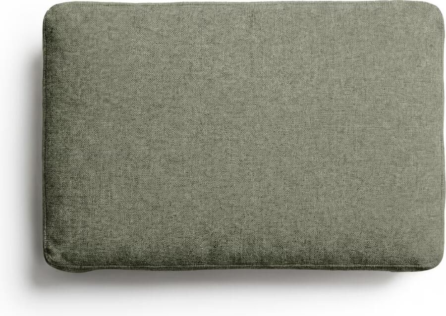 Kave Home Sierkussen Blok Chenille 40 x 60cm Mosgroen