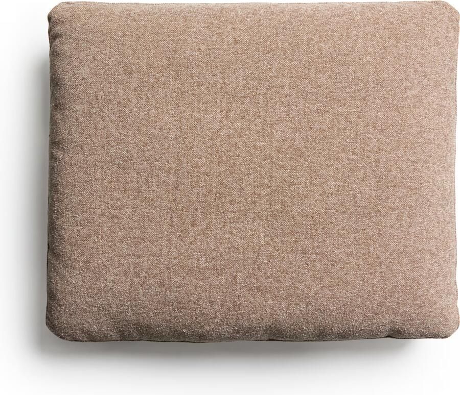 Kave Home Sierkussen Blok Chenille 50 x 60cm Bruin