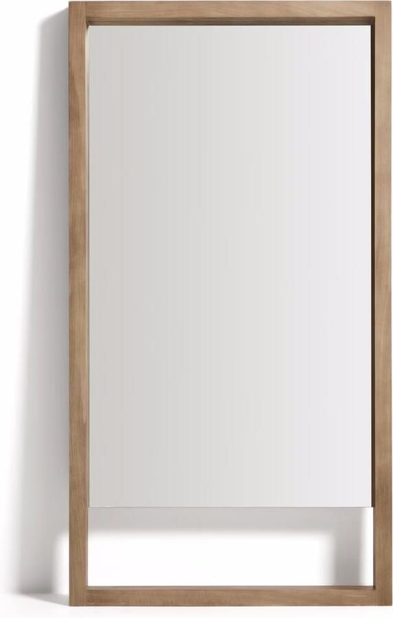 Kave Home Spiegel Vatro Mangohout 181 x 96cm Naturel Passpiegel