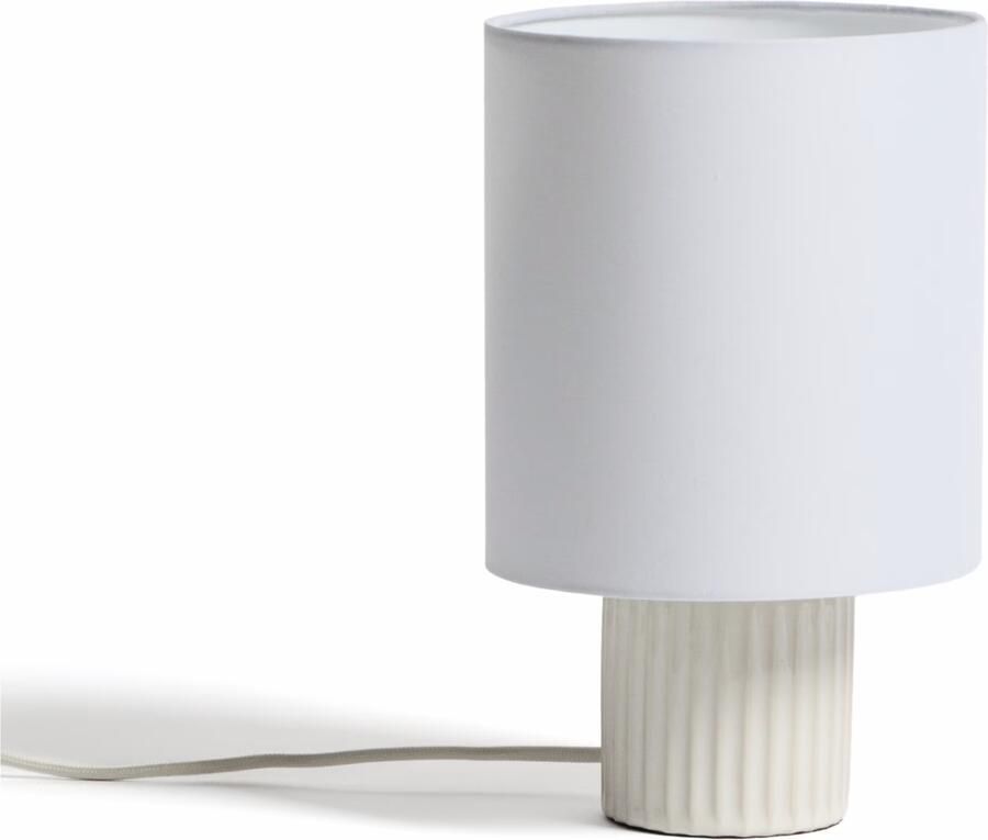 Kave Home Tafellamp Eshe Keramiek Wit