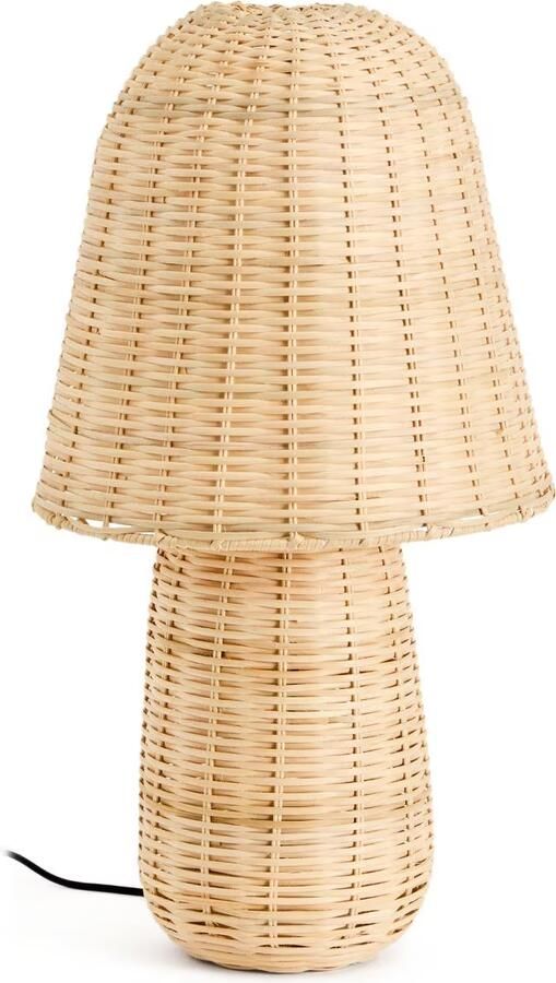 Kave Home Tafellamp Neuda Rotan Naturel