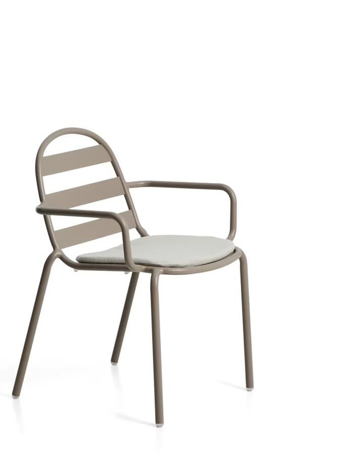 Kave Home Tuinstoel Joncols Taupe