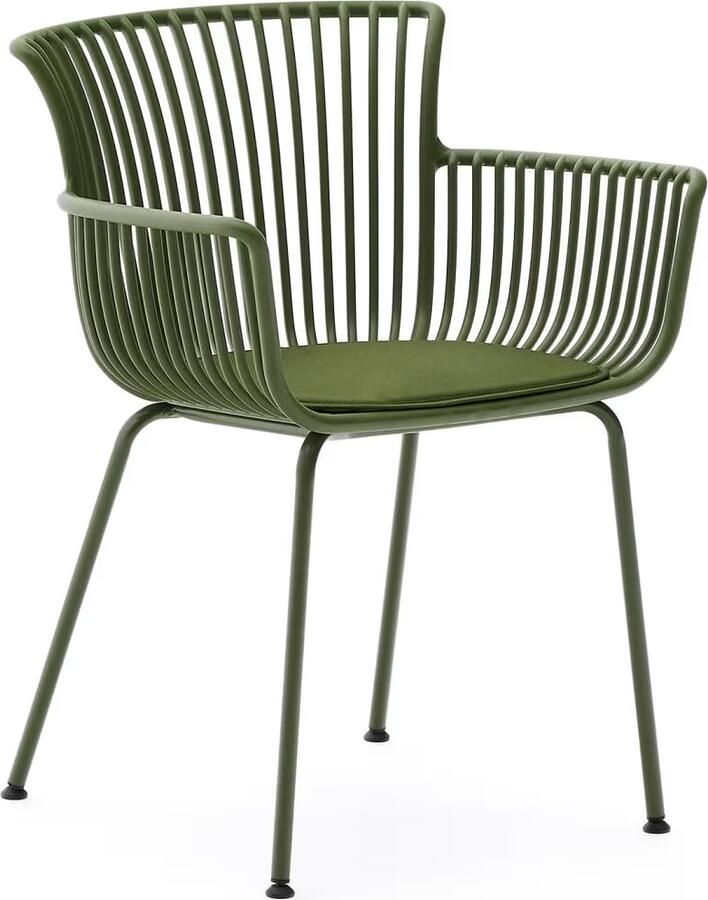 Kave Home Tuinstoel Surpika Kunststof Groen
