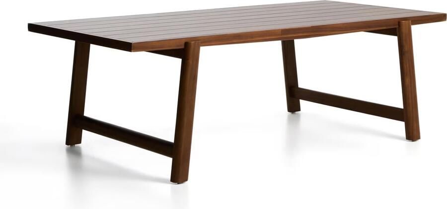 Kave Home Tuintafel Itani Acaciahout 240 x 100cm Bruin