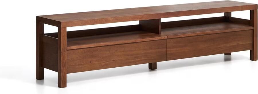 Kave Home TV-meubel Norani Acaciahout 200cm Bruin