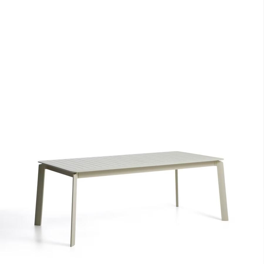 Kave Home Uitschuifbare Tuintafel Brela 205 287 x 100cm Naturel