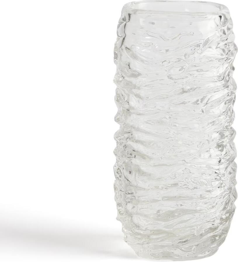 Kave Home Vaas Vorma Glas 30cm Transparant