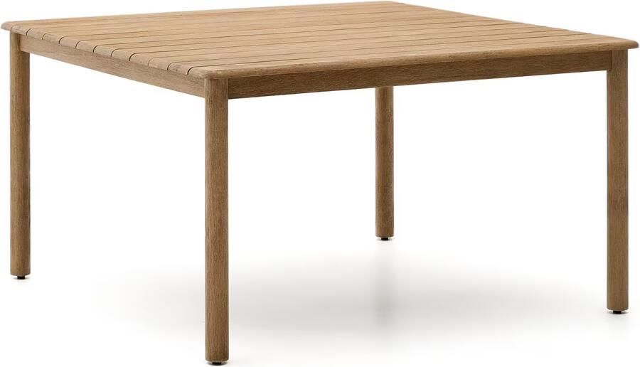 Kave Home Vierkante Eettafel Sori Acaciahout 135 x 135cm Naturel