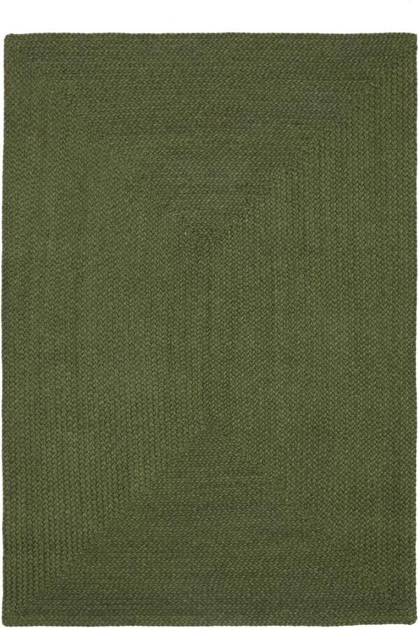 Kave Home Vloerkleed Despas 160 x 230cm Donkergroen