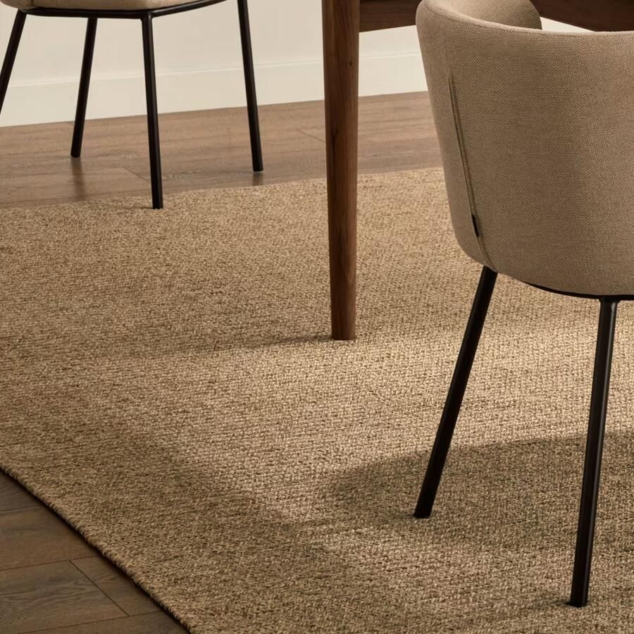 Kave Home Vloerkleed Galinda 160 x 230cm Bruin