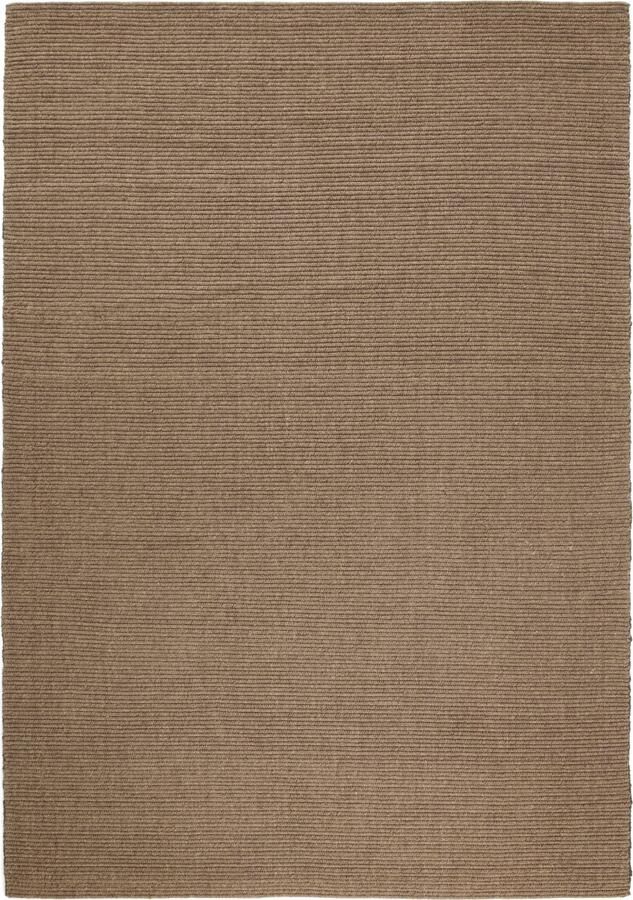 Kave Home Vloerkleed Imerna Wol 160 x 230cm Bruin