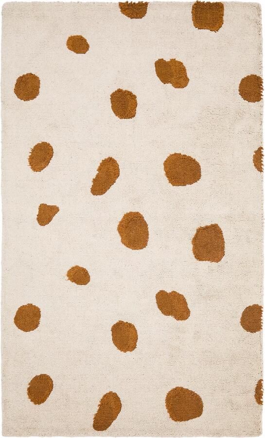 Kave Home Vloerkleed Tandani Leopard 90 x 150cm Meerkleurig