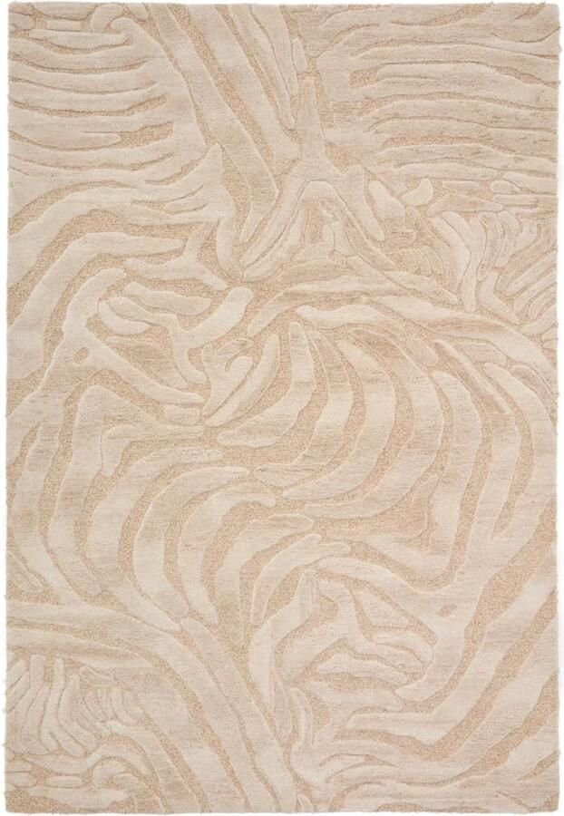 Kave Home Vloerkleed Tribet Wol 200 x 300cm Beige
