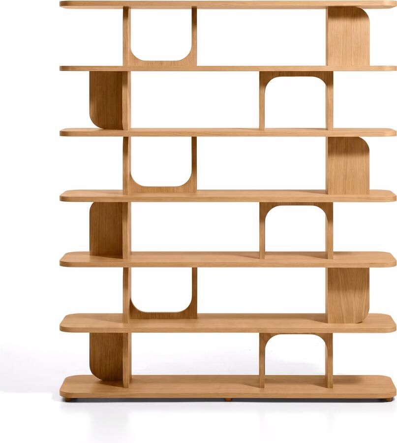 Kave Home Wandkast Aduma Eiken 187 x 160cm Naturel