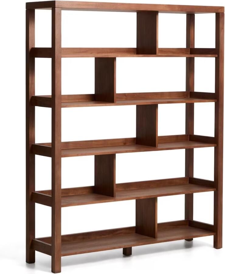Kave Home Wandkast Norani Acaciahout 185 x 150cm Bruin