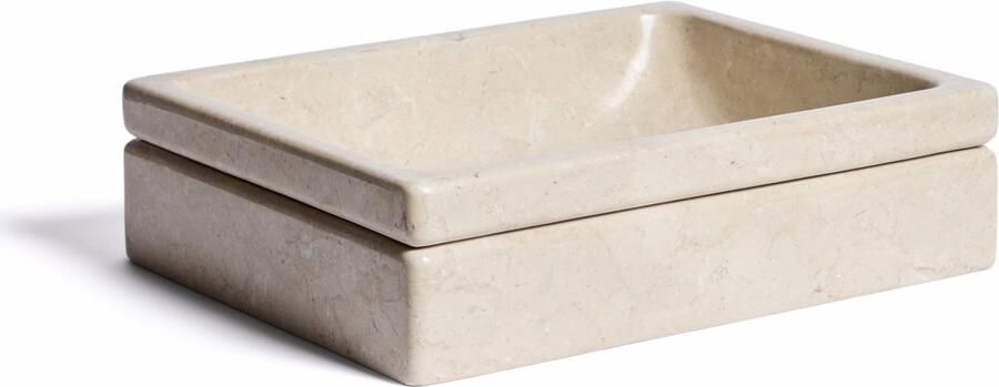 Kave Home Waskom Dalven Marmer 45 x 35cm Beige
