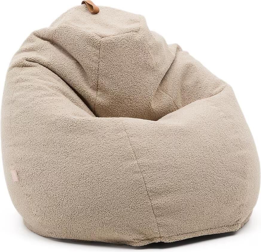 Kave Home Zitzak Vicka Bouclé Beige