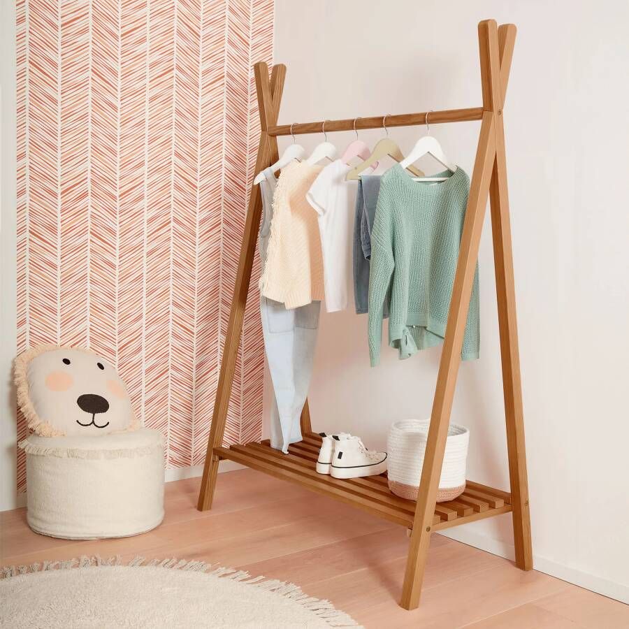 Kave Home Kledingrek Maralis 100 x 50cm Naturel