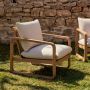 Kave Home Outdoor Fauteuil Sacaleta Eucalyptushout Beige - Thumbnail 2