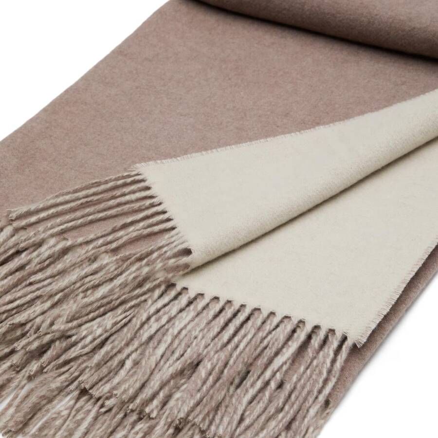 Kave Home Plaid Daiara 170 x 130cm Bruin Beige