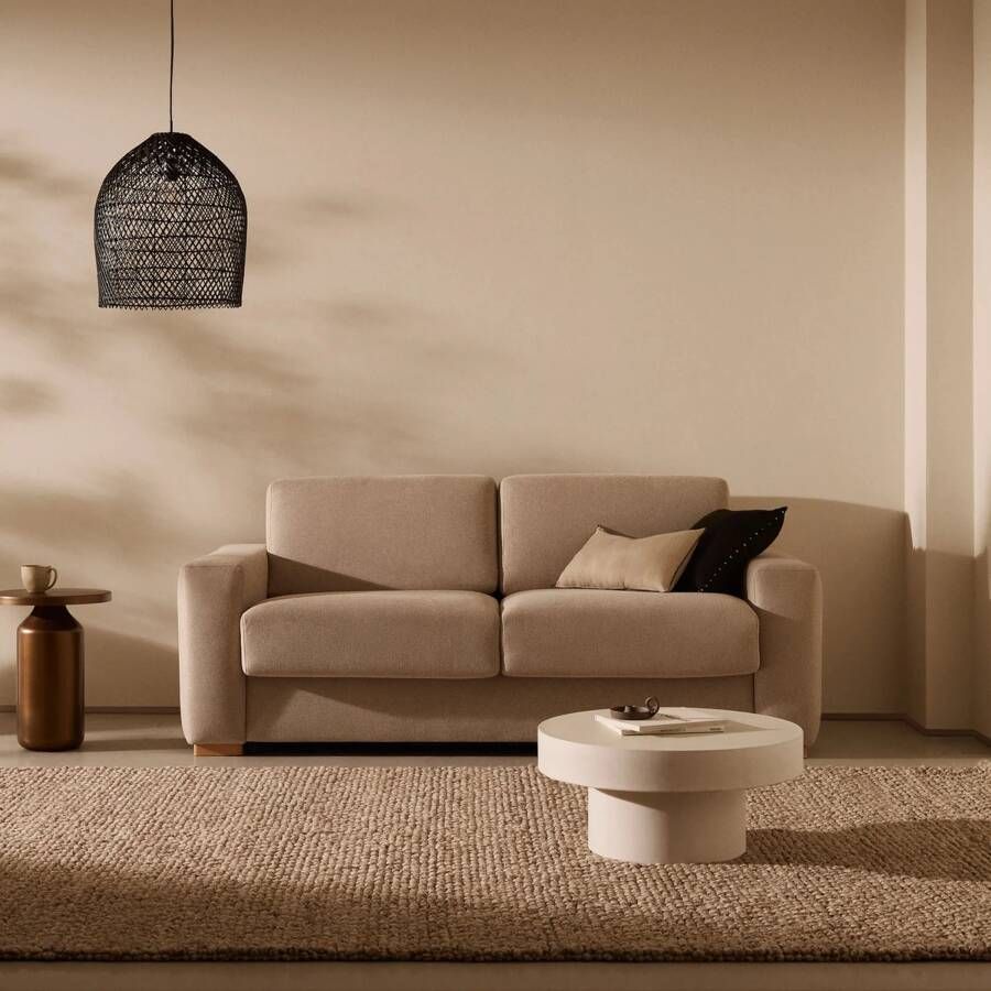 Kave Home Slaapbank Anley 140 x 200cm Beige