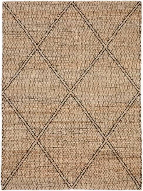 Kave Home Vloerkleed Vallalta Jute Bruin