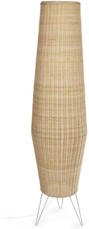 Kave Home Vloerlamp Kamaria Rotan Naturel