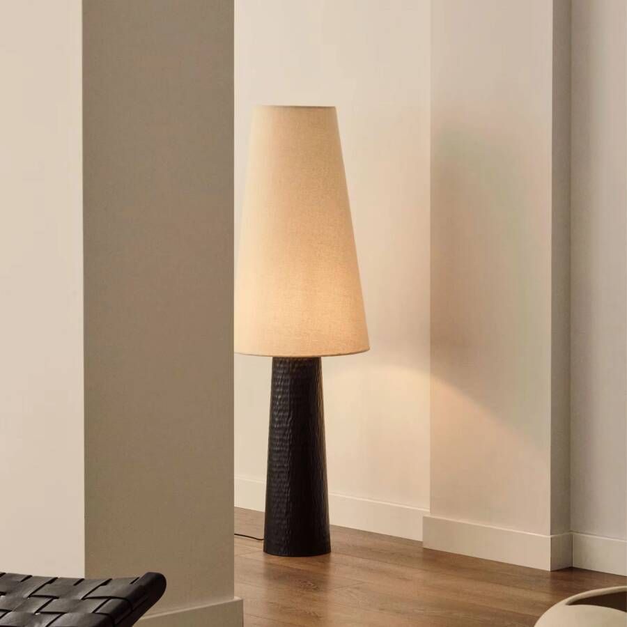 Kave Home Vloerlamp Senni 130cm Beige