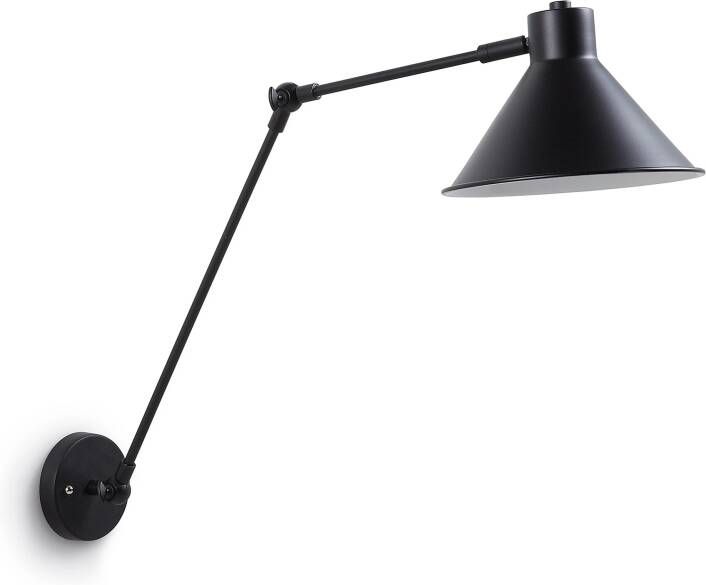 Kave Home wandlamp 'Dione' kleur zwart