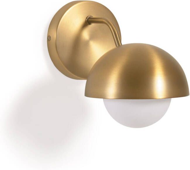 Kave Home Wandlamp Lonela Messing Koper