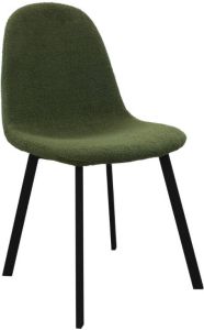 Kick Collection KICK Eetkamerstoel 'Ted' Teddy kleur Groen